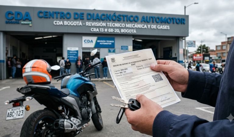 SOAT Moto Bogotá 2026: Precio, Requisitos y Cómo Comprarlo sin Filas